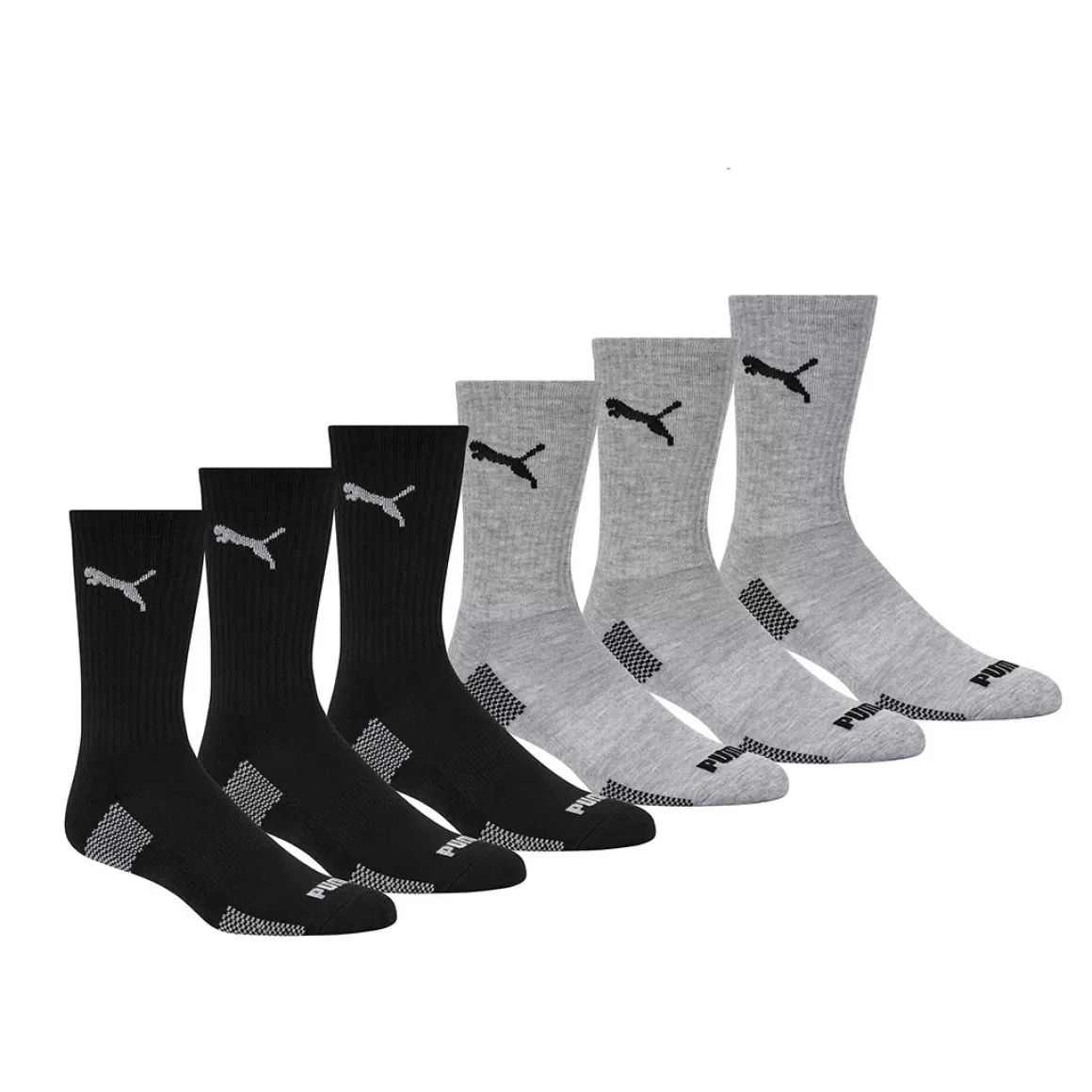 Yellow Shoes Puma | 6 Pairs Of Socks For Men