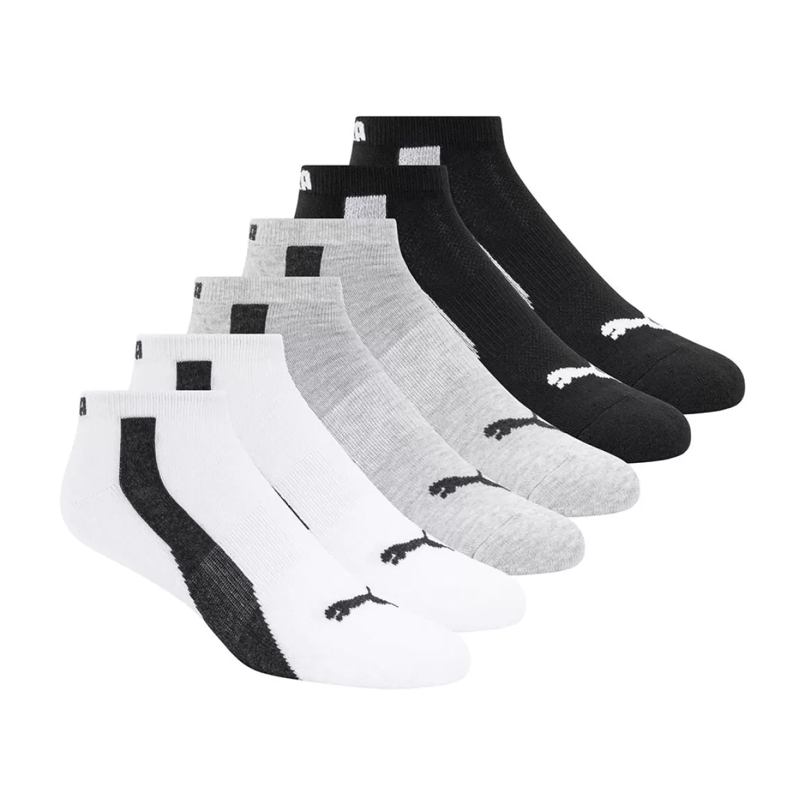 Yellow Shoes Puma | 6 Pairs Of Socks For Mens